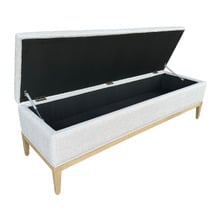 Sinclair Upholstered Storage Ottoman Bench